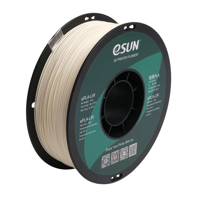 eSun ePLA-LW Filament 1.75mm - 1kg Spool 