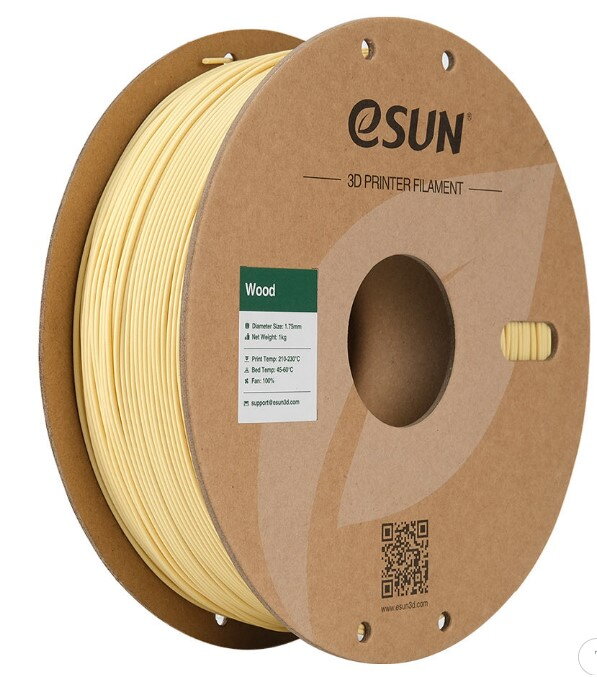 Wood eSUN filament 1,75 mm 1 kg